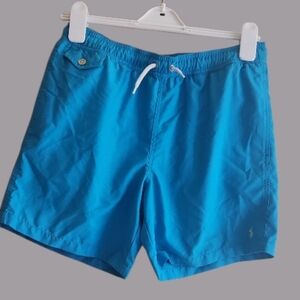 Polo by Ralph Lauren Bright Blue Swim Trunks